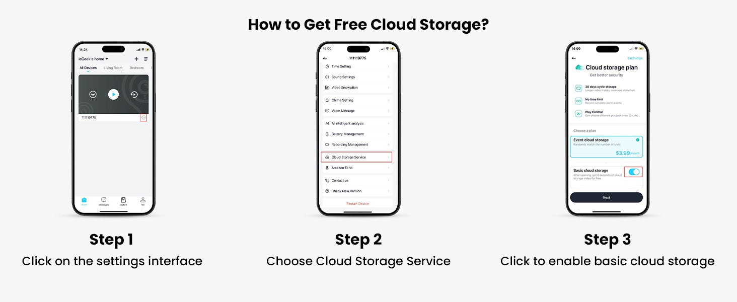 Get Free Cloud storage