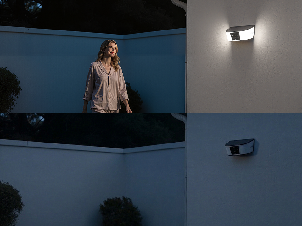 ieGeek Solar Wall Light Camera S4 image 3